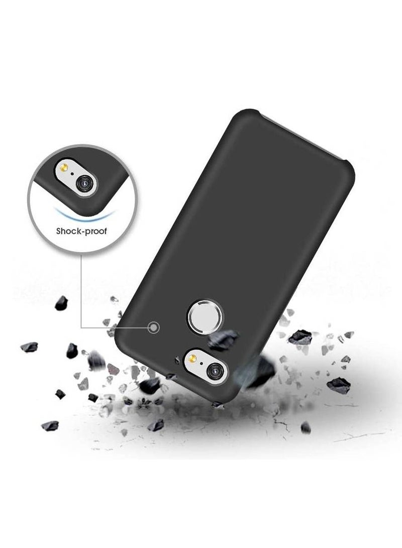 IAF Silicone Gel Rubber Soft Case Cover For Google Pixel 3 5.5 Inch Black - Image 3