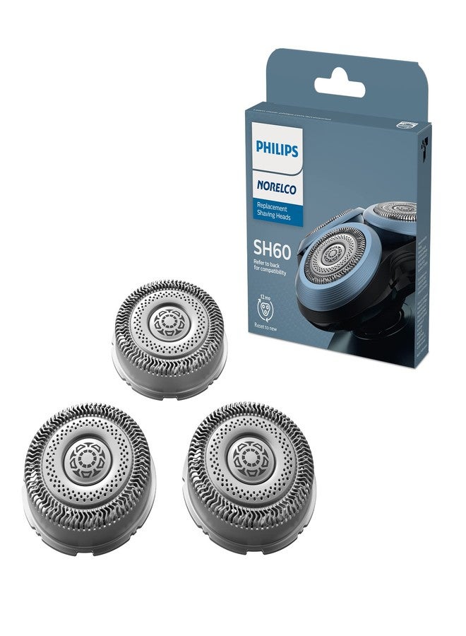 Norelco Philips Norelco Replacement Head For Series 6000 Shavers, Black, 1 Count - Image 1