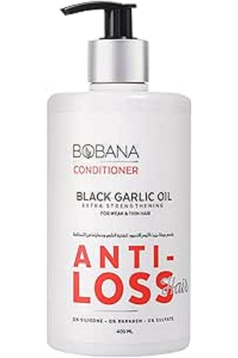 بوبانا بلسم بزيت الثوم الاسود من بوبانا، سعة 400 مل 00 - Image 1