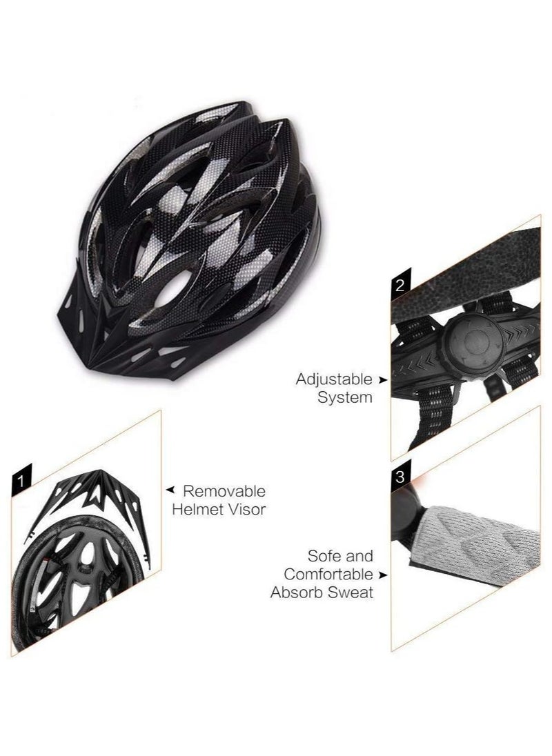 YQbest Adult Cycling Bike Helmet, Lightweight Unisex Bike Helmet,Premium Quality Airflow Bike Helmet  - Image 3