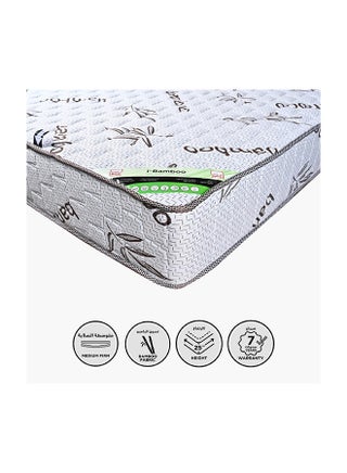i-Bamboo Queen Fabric Pocket Spring Mattress 200 x 25 x 140 cm - pzsku/ZEC45827BCD200DFD500DZ/45/_/1723107939/ac55c6d2-baaf-4efc-a054-40a78040ab20