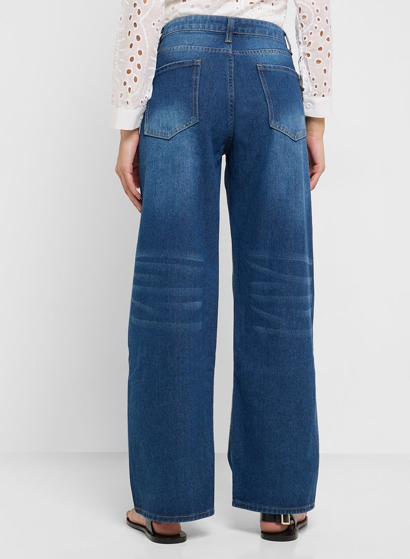 جينجر جينز سكيني بخصر مرتفع ممزق - Image 3