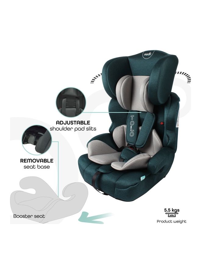 Moon Lofty Baby Car seat Group(1,2,3) - Green - Image 3