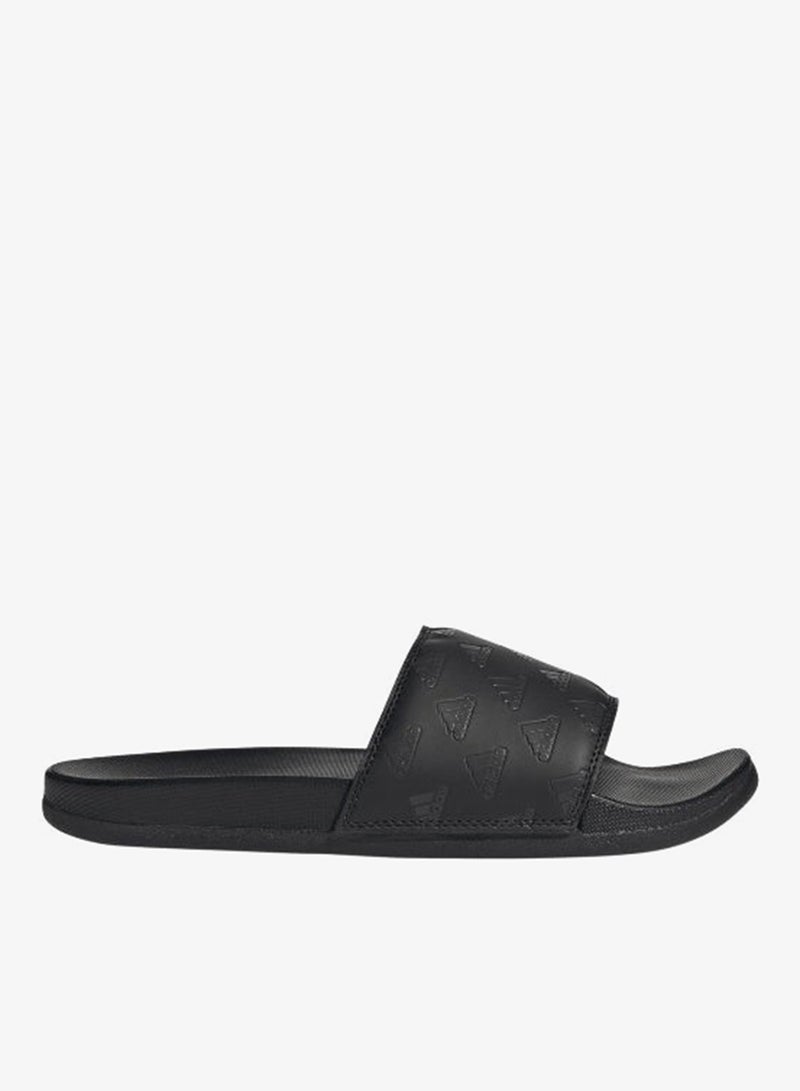 Adidas Adilette Comfort Black Sportwear Sandals/Slippers 4 - Image 2