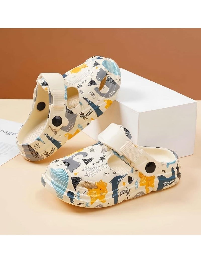 Beautiful Toddlers' Hole Shoes, Non-Slip Girls' And Boys' Sandals, Slides, Lightweight Garden Shoes, Beach, Pool, Shower Slippers Size 34-35 - Image 1