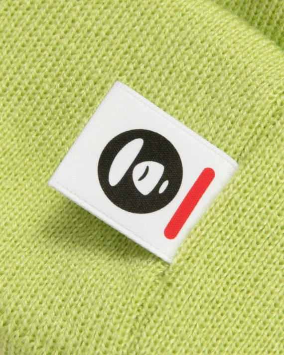 AAPE  AAPENOW moonface logo beanie for Men | Best Price UAE