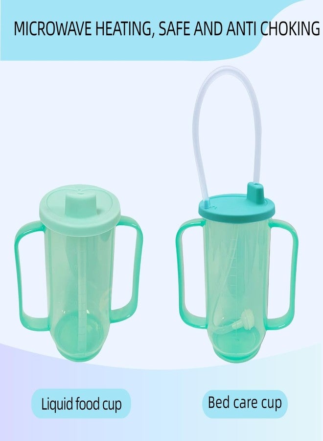 UKYCEORA Bed Rest Nursing Cup, Suitable for ParalyZed and Postoperative Bedridden Patients - Image 2