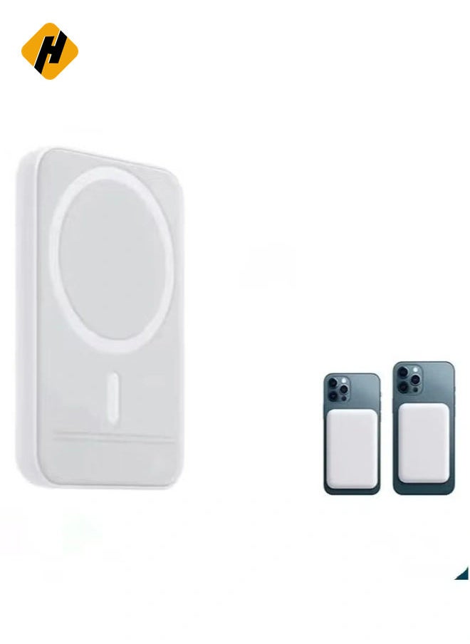 HuHa - 10000 mAh Magnetic MagSafe Wireless Portable Power Bank Charger - Image 1