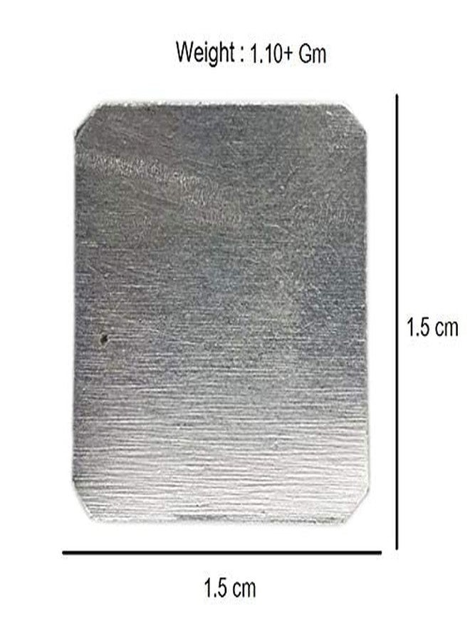UROOH Divya Spiritual Silver Piece (Chandi ka Tukda) for Wallet, Purse & Locker (Lal Kitab Remedy) Red Book Remedy - Image 4