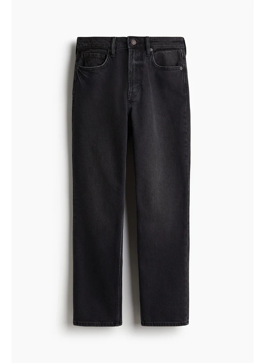 H&M Slim Straight High Ankle Jeans