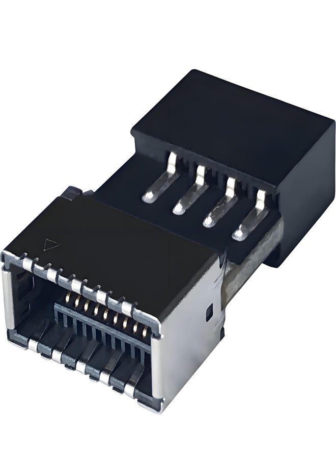 محول Bejavr USB 2.0 إلى USB 3.2 Gen 1، موصل اللوحة الأمامية، منفذ USB ذو 9 دبابيس للوحة الأم إلى النوع E/USB C - Image 5
