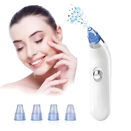 COALITION Multi Function Blackhead Whitehead Remover Vacuum Tool, Skin Cleaner, Pimple Removal Tool, Acne Pimple Pore Cleaner Vacuum Suction Extractor Device for Men and Women (4 In 1) - Image 1