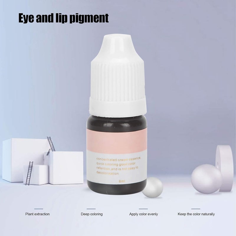 comfrt Tattoo Ink Natural Microblading Pigment 8ml Professional Eyebrow Eyeliner Semi\u2011Permanent Makeup Tattoo Machine Ink Tattoo Supply(Black Coffee) - Image 5