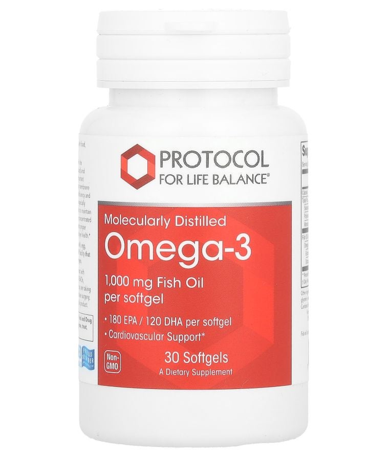 Protocol For Life Balance Omega-3 1000 mg 30 Softgels