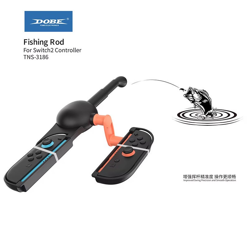 DOBE SWITCH2 Fishing Rod Handle for Nintendo Switch 2 - JoyCon  Compatible - Image 3