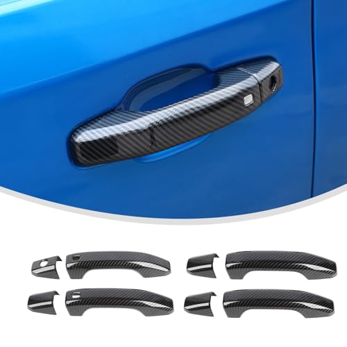 Linskip Exterior Door Handle Covers Compatible with 20212025 Chevry Suburban Tahoe 20212023 GMC Yukon 20192025 SilveradoSierra 1500 Exterior AccessoriesBlack 2Door Smart Entry - Image 3