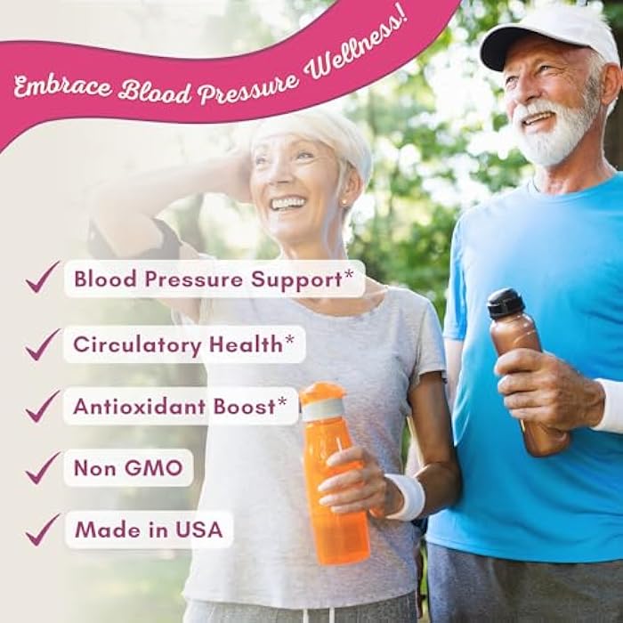 NutriONN مكمل دعم ضغط الدم - 13 عشبة وفيتامينات - مع مستخلص الزعرور، الكركديه، الثوم ومستخلص ورق الزيتون - مكمل طبيعي للنساء والرجال - كبسولات عالية القوة - غير معدلة وراثيًا - إمداد لمدة 90 يومًا - Image 4