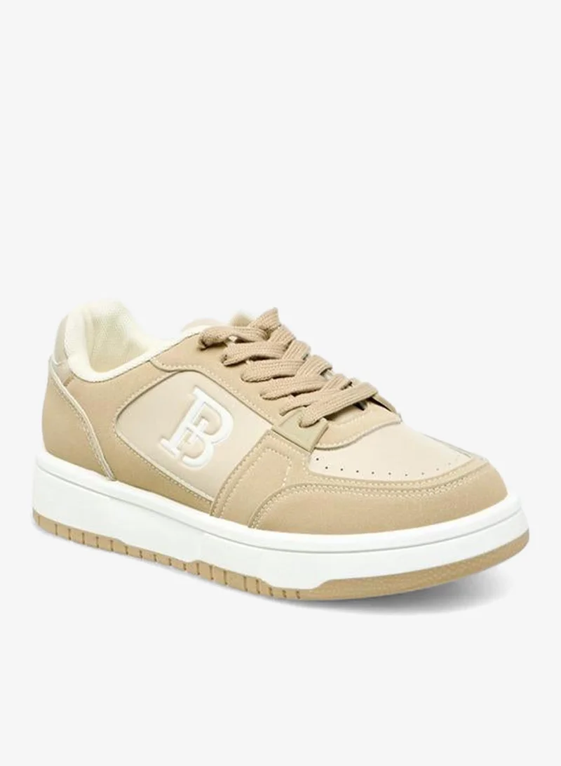 Flora Bella By Shoexpress BEIGE Women Panelled Sneakers for Women | Best Price UAE