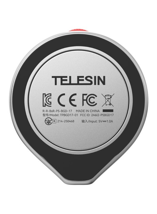 تيليسن TELESIN P5-BGD-17SR Magnetic Flashlight for Phones (Silver) - Image 2