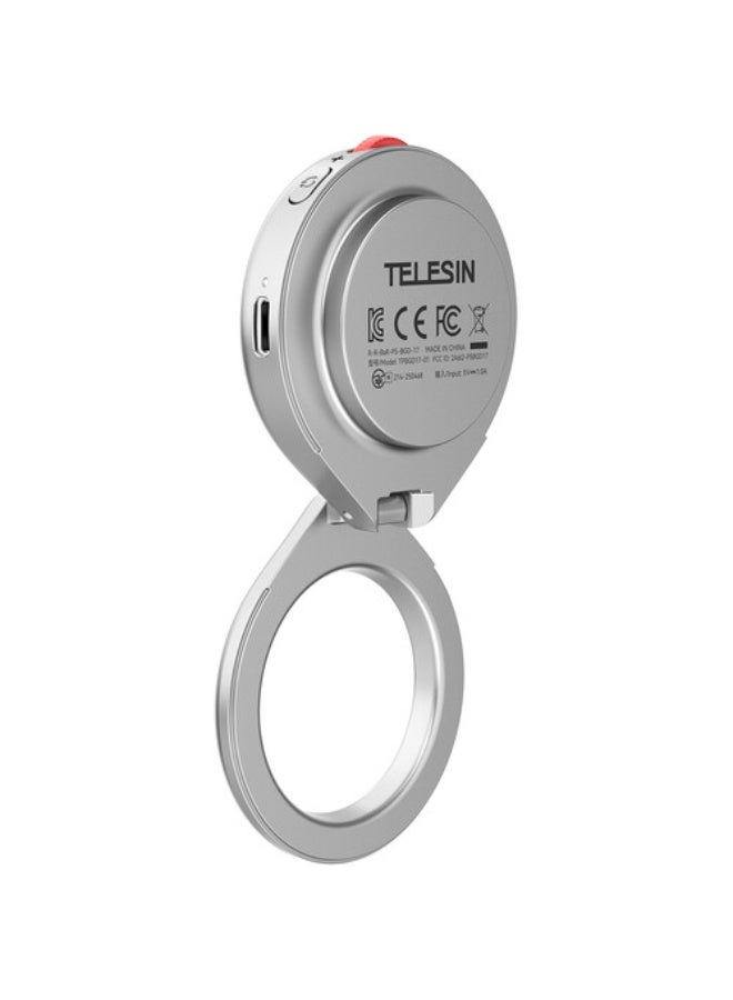 تيليسن TELESIN P5-BGD-17SR Magnetic Flashlight for Phones (Silver) - Image 5