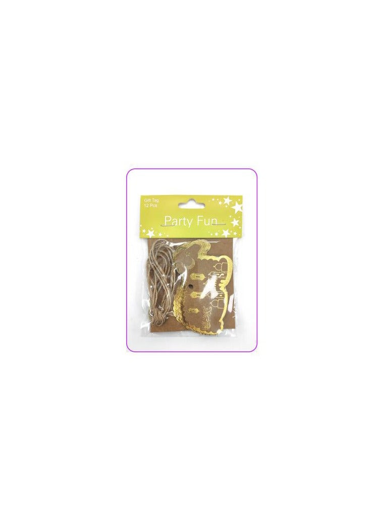PARTY FUN Eid Al Adha Gift Tags 1pcs, Add a Festive Touch to Your Gifts - Image 3
