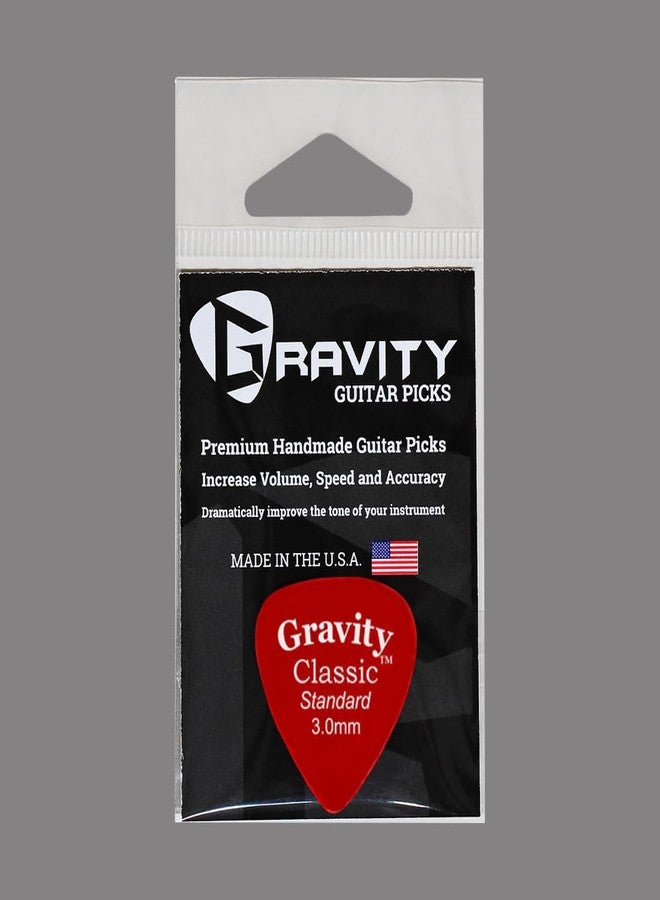 Gravity Guitar Picks - Made of Acrylic - Brighter, Louder, Faster - Classic Standard 3.0mm - 8 Color Assortment - Image 2