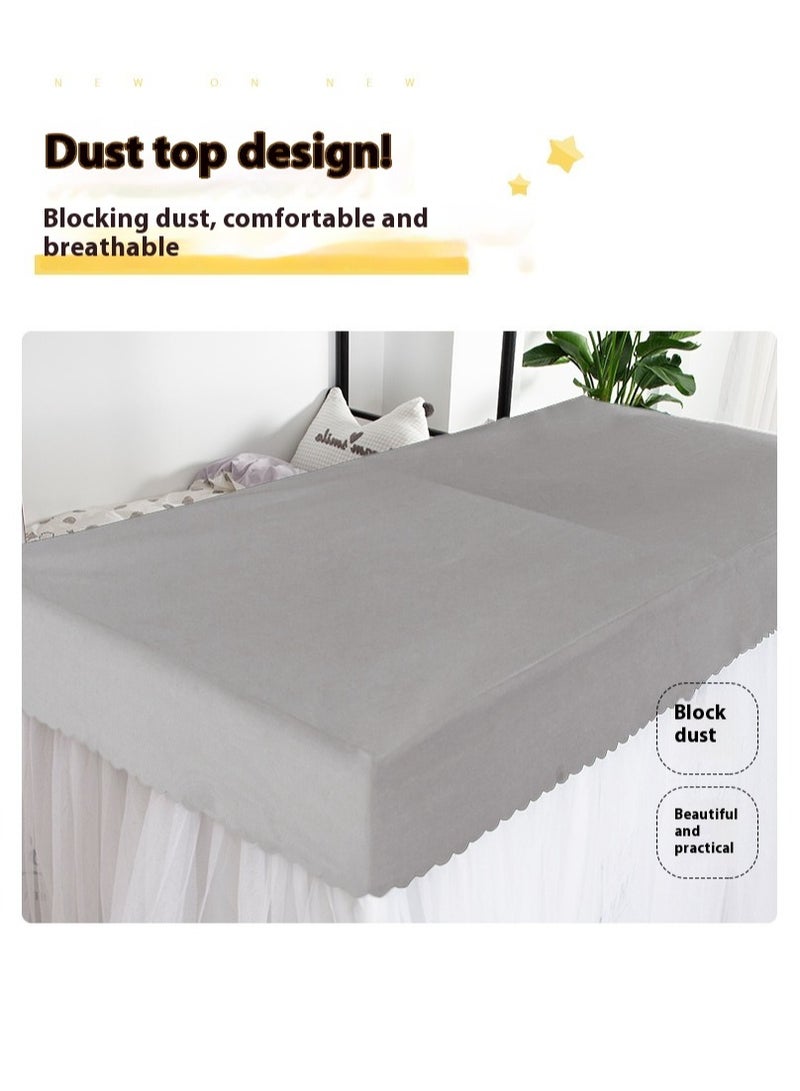 Bluejw Bed Canopy Tents Curtain Blackout Curtain Single Bed Tent Curtain Student Shading Cloth Bed Canopy Mosquito Net Student Sleep Privacy Protection - Image 4