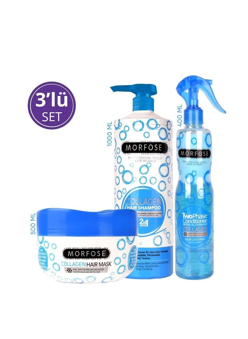 Morfose Professional Collagen Hair Mousse Perfect Hold 200ml