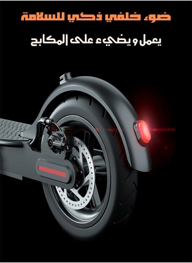 Fitness World - Electric scooter with lithium battery, fast charging, dual brake system, speed up to 25 km/h, 25 cm durable pneumatic tire, foldable design, control via mobile phone application, weight capacity 100 kg, the scooter is water, dust and dirt resistant - Image 1