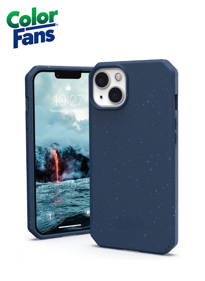 Color Fans Apple iPhone 14 Plus Case 6.7" Outback Bio Ultra Thin Eco-Friendly Protective Cover Fully Biodegradable and Compostable Compatible with Wireless Charging - Mallard  - Image 1