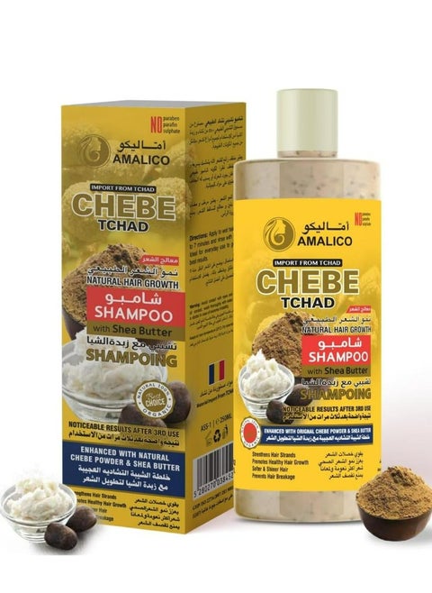 Chebe Shampoo for Hair Growth with SHEA BUTTER 250 ML