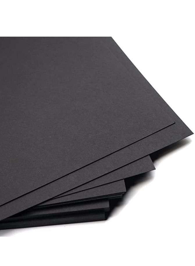 Terabyte ورق كرتون أسود A5 160 جرام 100 ورقة - Image 1