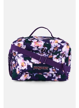 JANSPORT Kids Girl Brand Logo Lunch Bag 17 H x 26 L x 16 W cm, Purple Combo  - Image 1