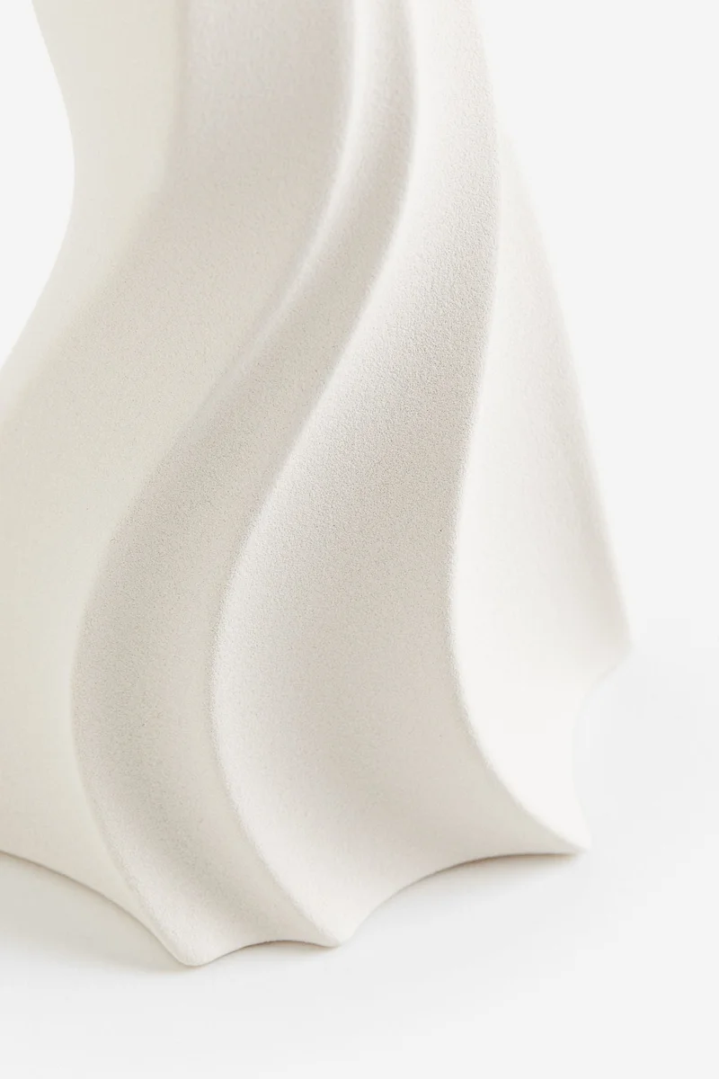 H&M Stoneware candlestick