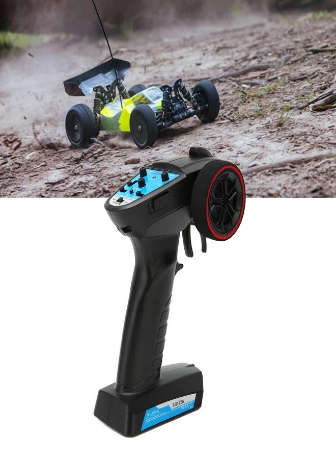 Dpofirs 2.4Ghz Transmitter and Receiver RC, 3 Channel Remote Controller for RC Car Boat Controller Transmitter, RC Car Remote Controller Transmitter Receiver - Image 3