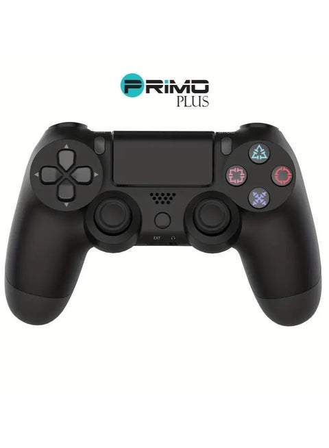 Double Motor Vibration Wireless Controller For P4 black