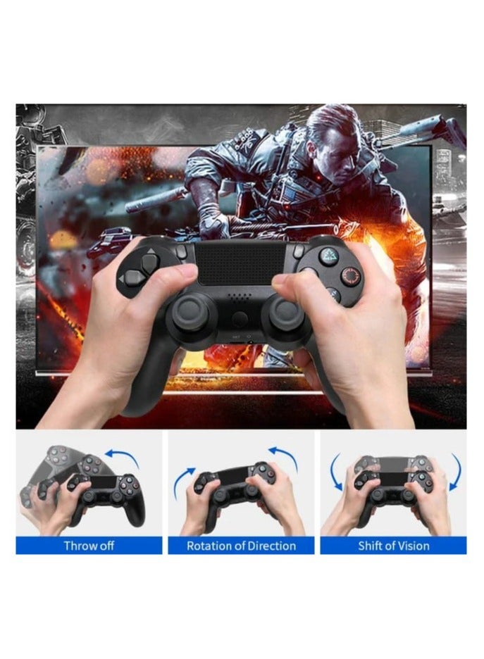 بريمو بلس وحدة تحكم لاسلكية , ذراع تحكم لاسلكي لجهاز الألعاب P4 أسود - Image 2