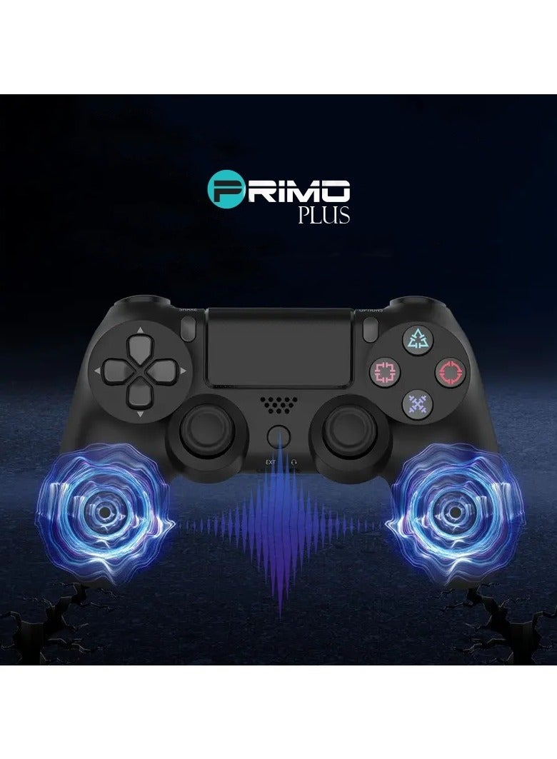 بريمو بلس وحدة تحكم لاسلكية , ذراع تحكم لاسلكي لجهاز الألعاب P4 أسود - Image 4