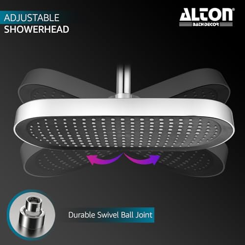 ALTON SHR22175, ABS,13-x9 NCH Single Flow Overhead Shower (Without Arm) - Image 3