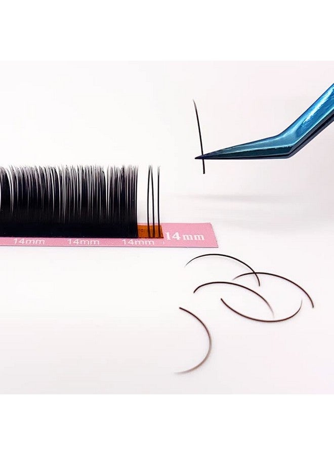 Qeelasee Ellipse Eyelash Extension 0.20 Cc Curl 11Mm Flat Eyelashes False Mink Individual Eyelash Extension Professional Salon Used By Qeelasee - Image 2