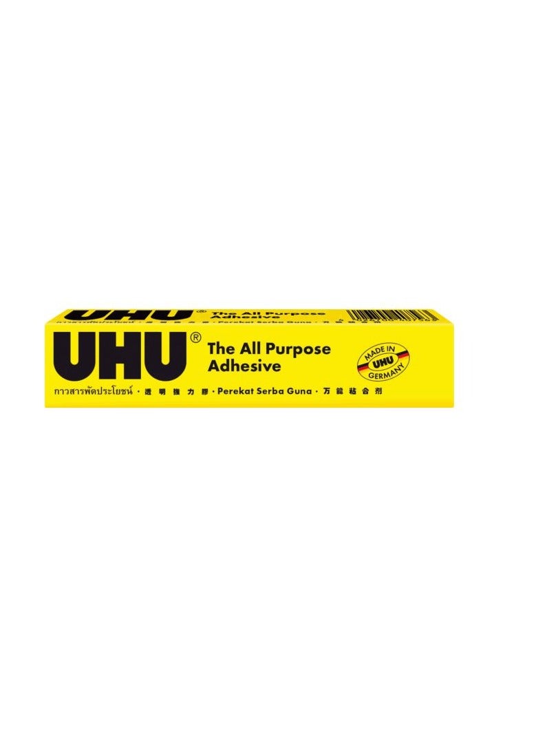 UHU All Purpose Adhesive 20 ml Yellow/Black - Image 2