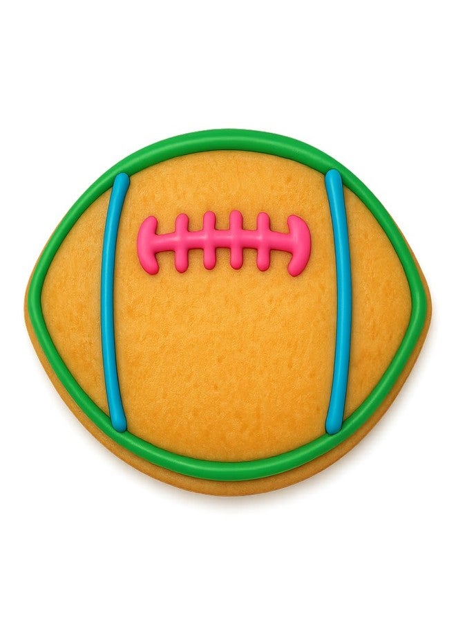 Mighty Gadget Football Cookie Cutters 3-Pc Set - Includes Football, Helmet, Jersey, 4.25" for Game Day Fun (Random Color) - Image 4