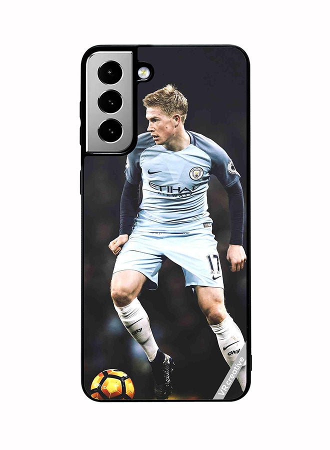 VR CREATIVE Protective Case Cover For Samsung Galaxy S21 FE 5G Kevin De Bruyne Design Multicolour - Image 1