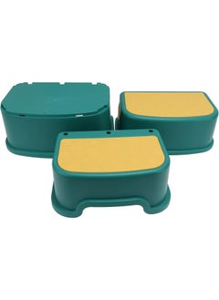 GT-Wheel Toddler Step Stool for Bathroom Sink Toilet Potty Training 2 Step Stool with Handle  - Image 4