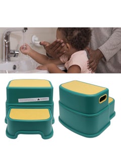 GT-Wheel Toddler Step Stool for Bathroom Sink Toilet Potty Training 2 Step Stool with Handle  - Image 5