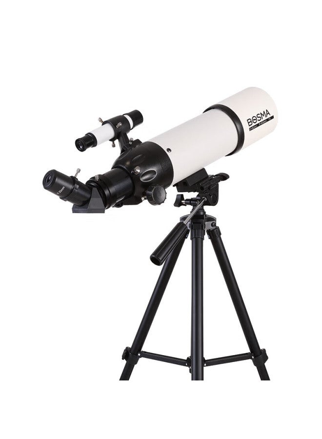 Bosma Astronomical Telescope, Monocular High Magnification, High Definition Night Vision, Stargazing, Student Beginner, Tianying 80/400 - Image 3
