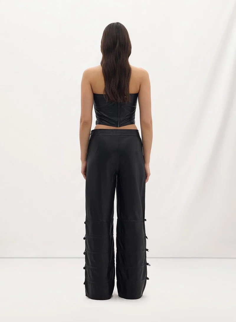 LES BENJAMINS LEATHER PANT 205