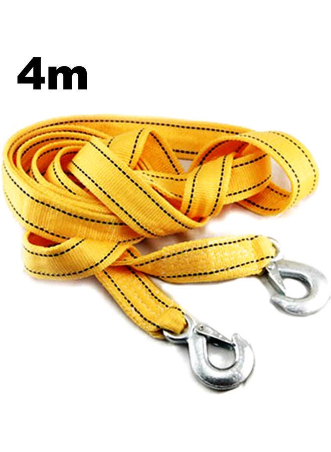NIBEMINENT 4m Long Tow Strap with Hooks  - Image 1