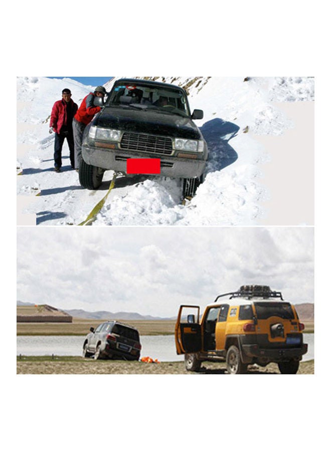 NIBEMINENT 4m Long Tow Strap with Hooks  - Image 4