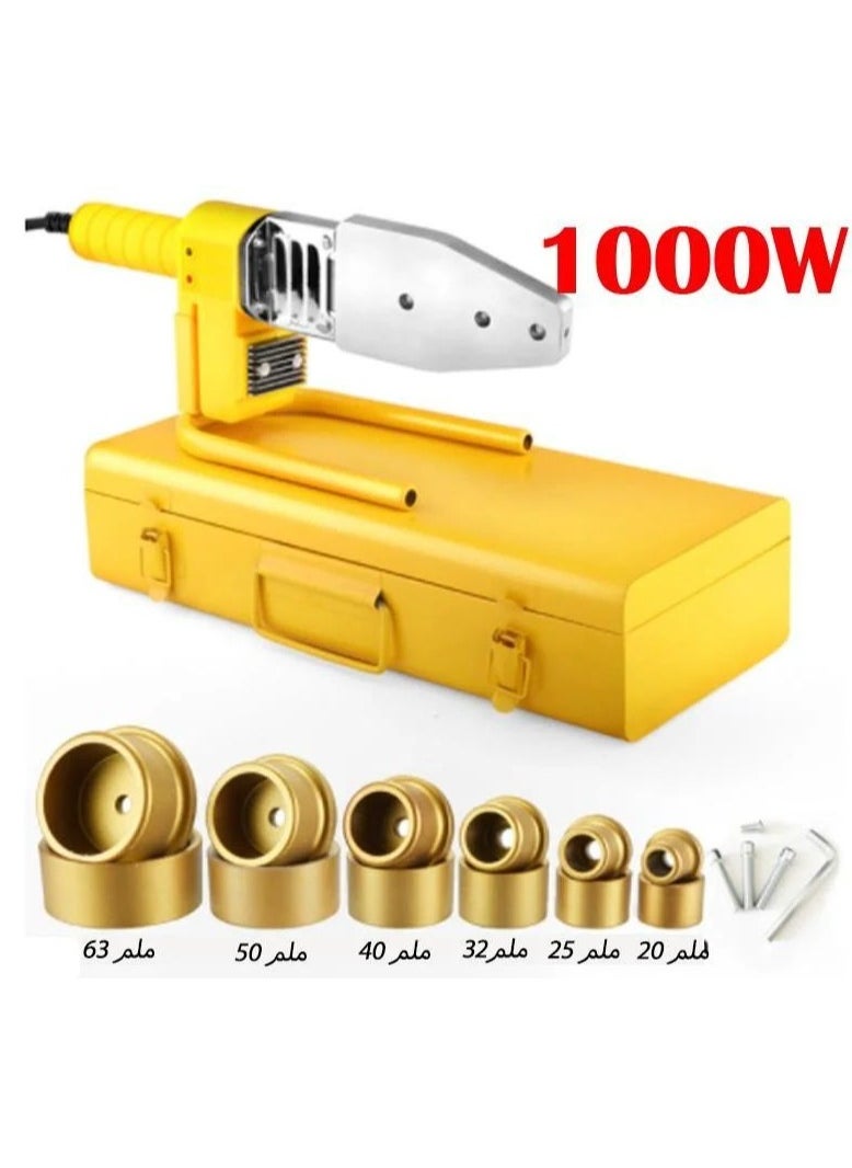 Generic Plastic Water Pipe Welding Device Pipe Welding Machine  0-320℃ Adjustable Digital Socket Fusion Welder with Double Heat Dissipation 6 Die Heads 20/25/ 32/40/ 50/ 63mm with Iron Case  - Image 3